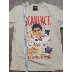 Scarface‎ Shoe Palace Tony Montana Graphic T Shirt Mens Medium Beige